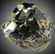 Pyritohedral Pyrite Cluster - Peru #31032-2